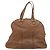 SAINT LAURENT Muse Shoulder Bag Leather Brown Gold 153959 - vista 2