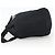 PRADA Purse Shoulder Bag Nylon Black Silver - vista 3