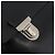 PRADA Business Bag Leather Black Silver - vista 10