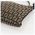 FENDI Zucchino Canvas Shoulder Bag Brown Silver - vista 14