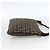 FENDI Zucchino Canvas Shoulder Bag Brown Silver - vista 4
