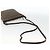 FENDI Zucchino Canvas Shoulder Bag Brown Silver - vista 7