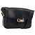 Céline CELINE Horse Carriage Shoulder Bag Leather Navy Gold