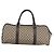 GUCCI GG Supreme Boston Bag PVC Brown Silver 108793 - vista 3