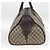 GUCCI GG Supreme Boston Bag PVC Brown Silver 108793 - vista 4