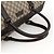 GUCCI GG Supreme Boston Bag PVC Brown Silver 108793 - vista 7