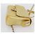 CHANEL Matelasse Backpack Patent leather Yellow Silver CC - vista 5