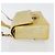 CHANEL Matelasse Backpack Patent leather Yellow Silver CC - vista 6
