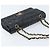 CHANEL Matelasse Chain Shoulder Bag Leather Black Gold CC - vista 6