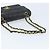 CHANEL Matelasse Chain Shoulder Bag Leather Black Gold CC - vista 7