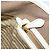 PRADA Tote Bag Canvas Beige Gold - vista 21