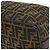 FENDI Zucca Canvas Vanity Hand Bag Brown Black - vista 11