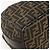 FENDI Zucca Canvas Vanity Hand Bag Brown Black - vista 12