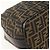 FENDI Zucca Canvas Vanity Hand Bag Brown Black - vista 14