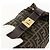 FENDI Zucca Canvas Vanity Hand Bag Brown Black - vista 6