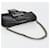 PRADA Chain Shoulder Bag Nylon Brown Silver - vista 7