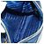 PRADA Shoulder Bag Nylon Leather Blue Gold - vista 11