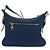 PRADA Shoulder Bag Nylon Leather Blue Gold - vista 2
