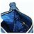 PRADA Shoulder Bag Nylon Leather Blue Gold - vista 23