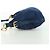 PRADA Shoulder Bag Nylon Leather Blue Gold - vista 4