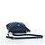 PRADA Shoulder Bag Nylon Leather Blue Gold - vista 9