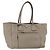 Sac Tote PRADA en cuir gris argenté