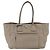 Sac Tote PRADA en cuir gris argenté - Ansicht 13