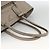 Sac Tote PRADA en cuir gris argenté - Ansicht 7