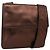 CHANEL Shoulder Bag Leather Brown CC