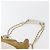 CHANEL Matelasse Drawstring Chain Shoulder Bag Leather Beige Gold CC - vista 14