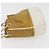 CHANEL Matelasse Drawstring Chain Shoulder Bag Leather Beige Gold CC - vista 4