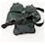 PRADA Backpack Nylon Green Silver  - vista 10