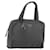 PRADA Hand Bag Nylon Gray Silver