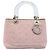 Christian Dior Canage Hand Bag Nylon 2way Pink Silver - vista 2