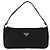 PRADA Accessory Pouch Nylon Black Silver - vista 13