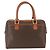 Céline CELINE Macadam Canvas Hand Bag PVC Leather Brown Gold - vista 2