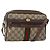 GUCCI GG Supreme Web Sherry Line Shoulder Bag PVC Beige Gold