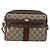 GUCCI GG Supreme Web Sherry Line Shoulder Bag PVC Beige Gold - vista 13