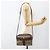 GUCCI GG Supreme Web Sherry Line Shoulder Bag PVC Beige Gold - vista 21