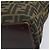 FENDI Zucca Canvas Hand Bag Black Brown - vista 8