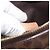 Céline CELINE Macadam Canvas Hand Bag PVC Leather Brown Gold - vista 12