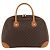 Céline CELINE Macadam Canvas Hand Bag PVC Leather Brown Gold - vista 13