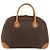 Céline CELINE Macadam Canvas Hand Bag PVC Leather Brown Gold - vista 2