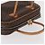 Céline CELINE Macadam Canvas Hand Bag PVC Leather Brown Gold - vista 6