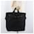 PRADA Hand Bag Nylon Black Silver - vista 21
