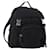 PRADA Backpack Nylon Black Silver  - vista 1