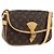 LOUIS VUITTON Monogram Sologne Shoulder Bag M42250 LV