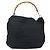 GUCCI Bamboo Shoulder Bag Nylon 2way Brown Silver - vista 2