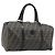 FENDI Zucca Canvas Boston Bag PVC Black Brown