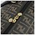 FENDI Zucca Canvas Boston Bag PVC Black Brown - vista 10